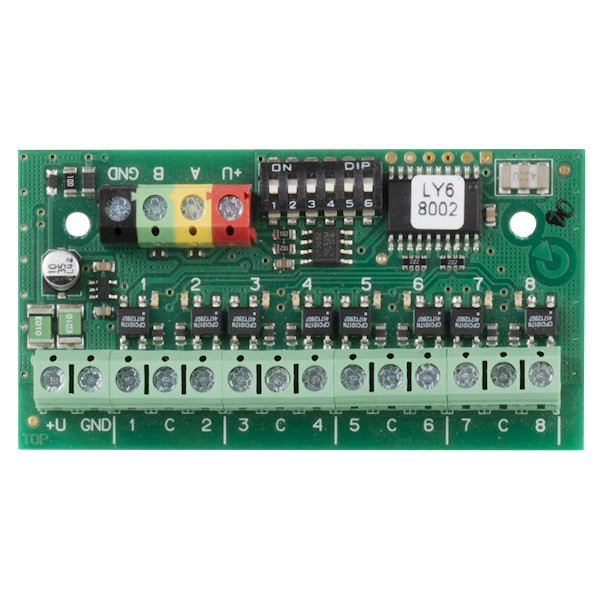 Jablotron JB-118N Pro Bus Signaaluitgangmodule met 8 uitgangen