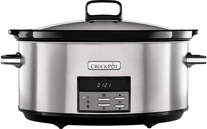 CROCKPOT Olla - Crock-Pot CSC063X, De cocción lenta, 320 W, 7.5 l, Inox
