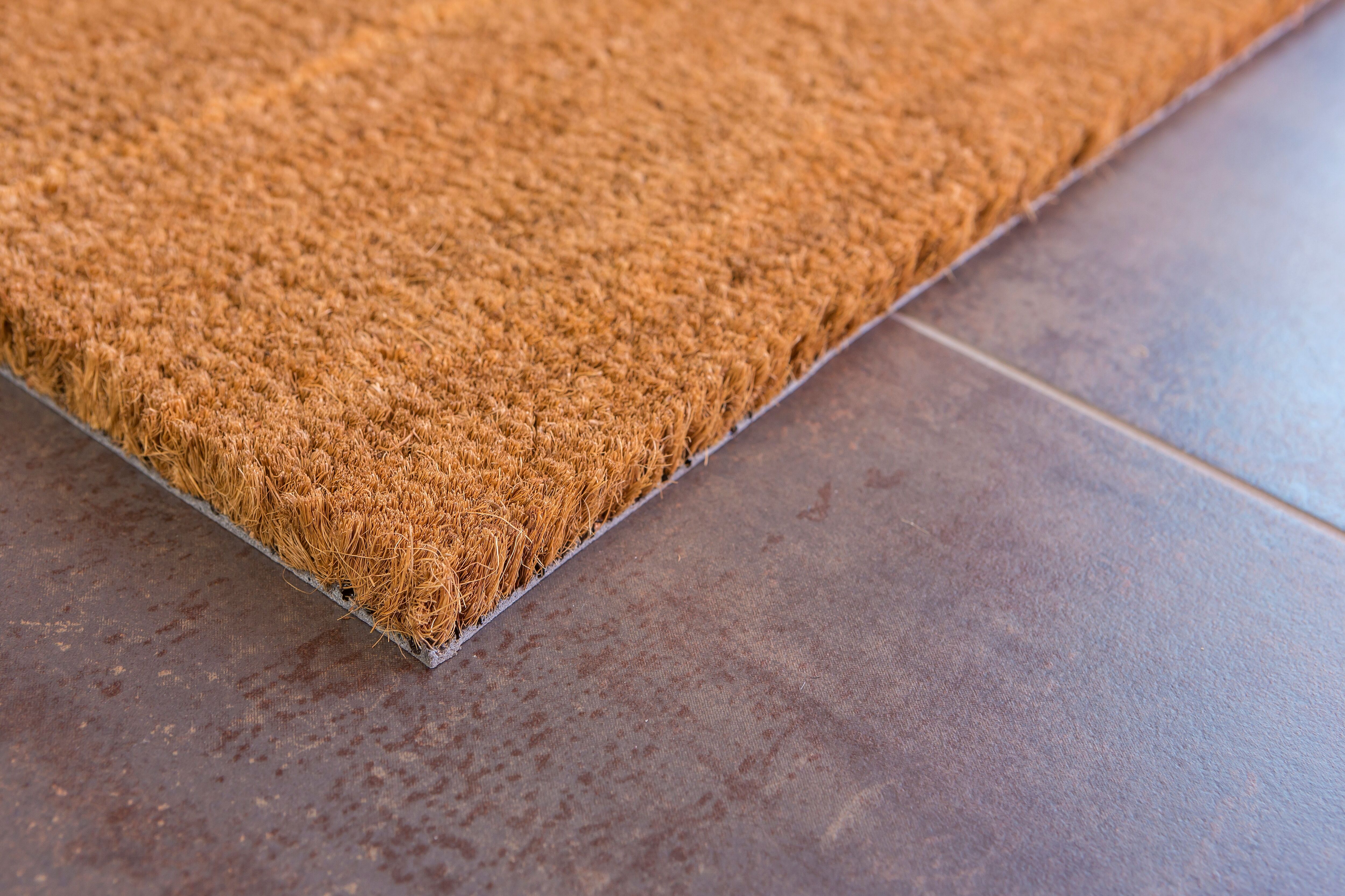 Fussmatte ASTRA "Kokosvelours", beige (natur), B:40cm H:15mm L:60cm, Kokos, Teppiche, Fussmatte, Kokos Türmatte, rutschfest, schmutzabweisend natur B : 40cm 1 Stk., 15mm, L: 60cm