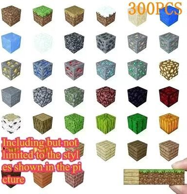 Uplift Essentials Magnetic Building Blocks Creative STEM Toy Set For Kids 300pcs + 15 Dolls