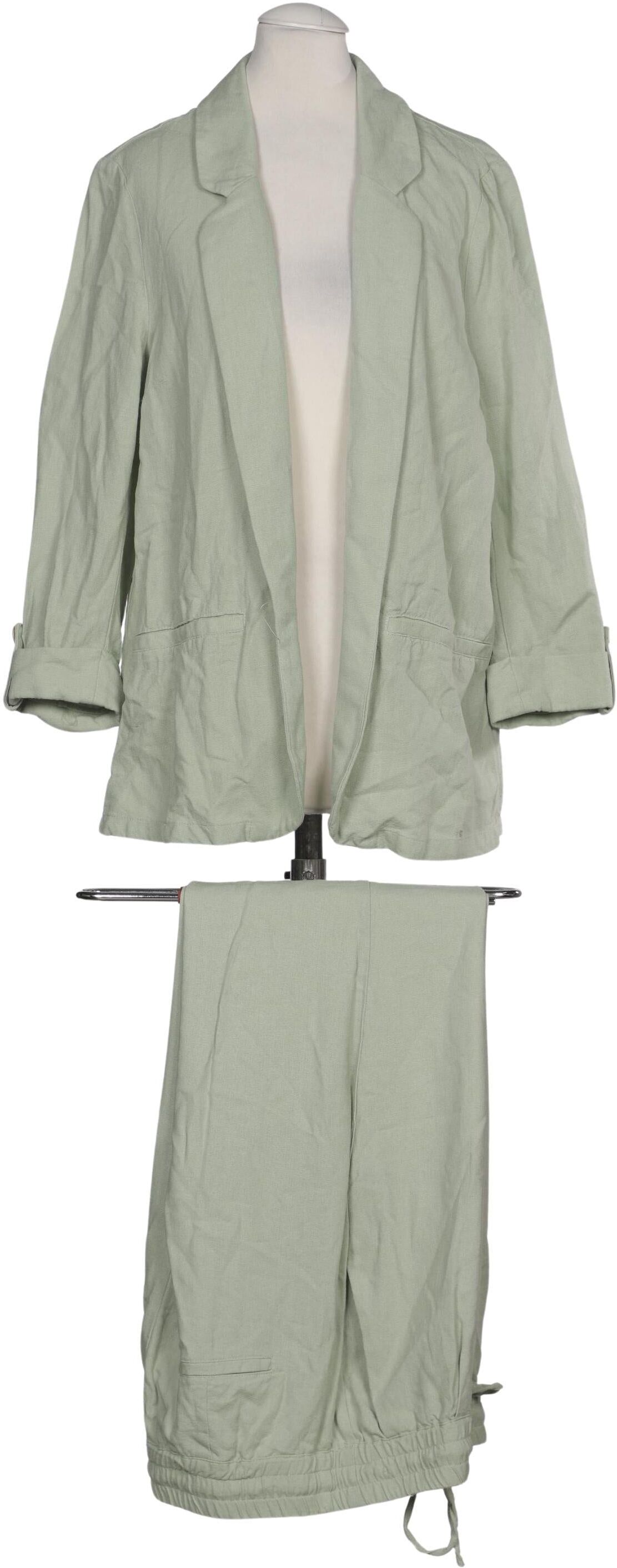 Vero Moda Damen Anzug oder Kombination, Hellgrün, Gr. M, Leinen / Viskose - Second Hand