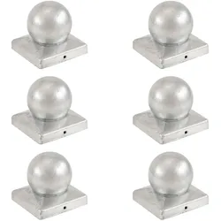 vidaXL, Zaunpfosten + Pfähle, Garonberg (Metall)
