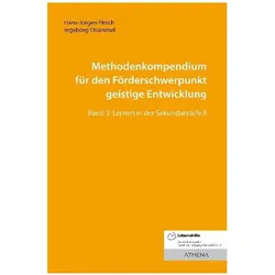 Methodenkompendium für den Förderschwerpunkt geistige Entwicklung, Fachbücher von Ingeborg Thümmel, Hans-Jürgen Pitsch