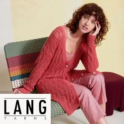 Strickanleitung – Jacke "Leona" aus Lang Yarns Oceania