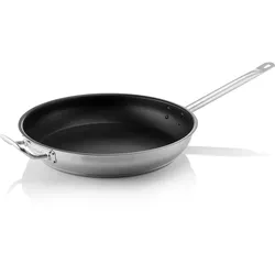 WAS Germany - Pfanne mit Antihaft-Beschichtung CHEFPROOF, Ø 32 cm, Chromnickelstahl 18/10