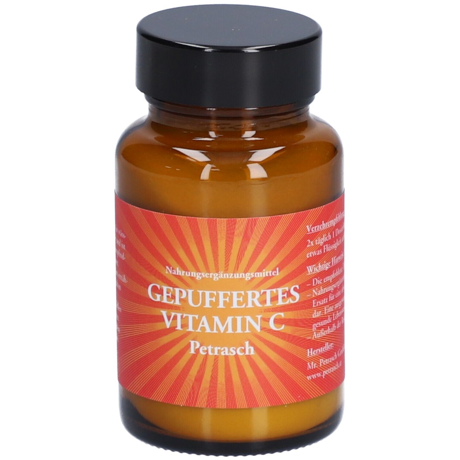 Vitamin C Gepuffert Petrasch Pulver 90 g