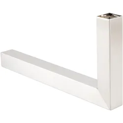 Simausrom, Kleiderbügel, Garderobenbügel Luna Breite 300 mm, Höhe 150 mm, Edelstahl gebürstet (1x)