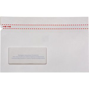 ELCO Lieferscheintaschen Quick Vitro, DIN lang, 110 x 220 mm, biologisch abbaubar, 250 Stück