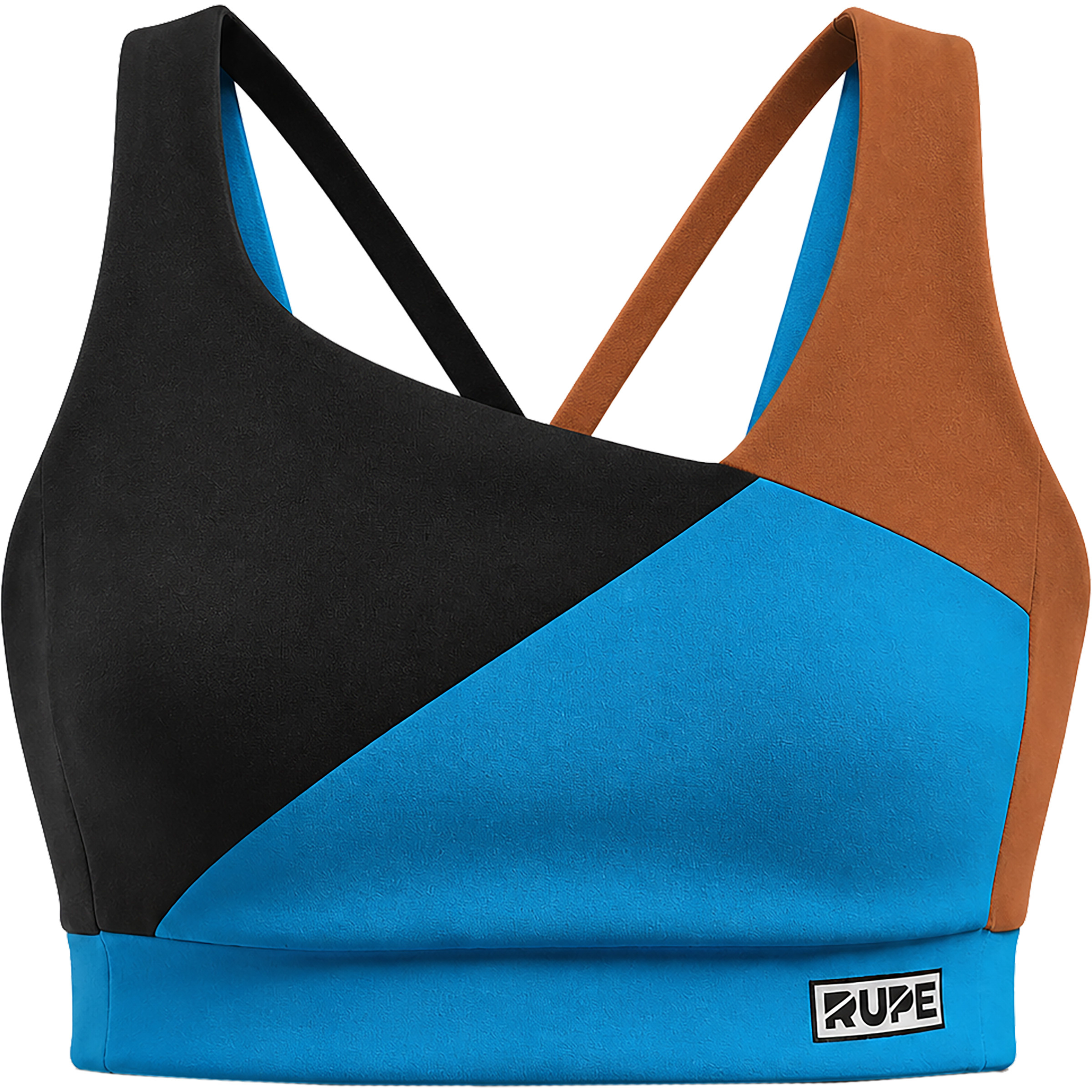 Rupe Kaleido Sports Top Damen Sport-BHs blau Größe XS Camping Hautfreundlich