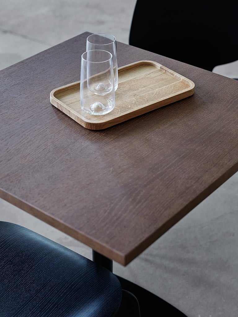 Normann Copenhagen Bistrotisch (Ø 70cm, Marmor kaffeebraun, H 94,5cm) Ø 70cm   Marmor kaffeebraun   H 94,5cm