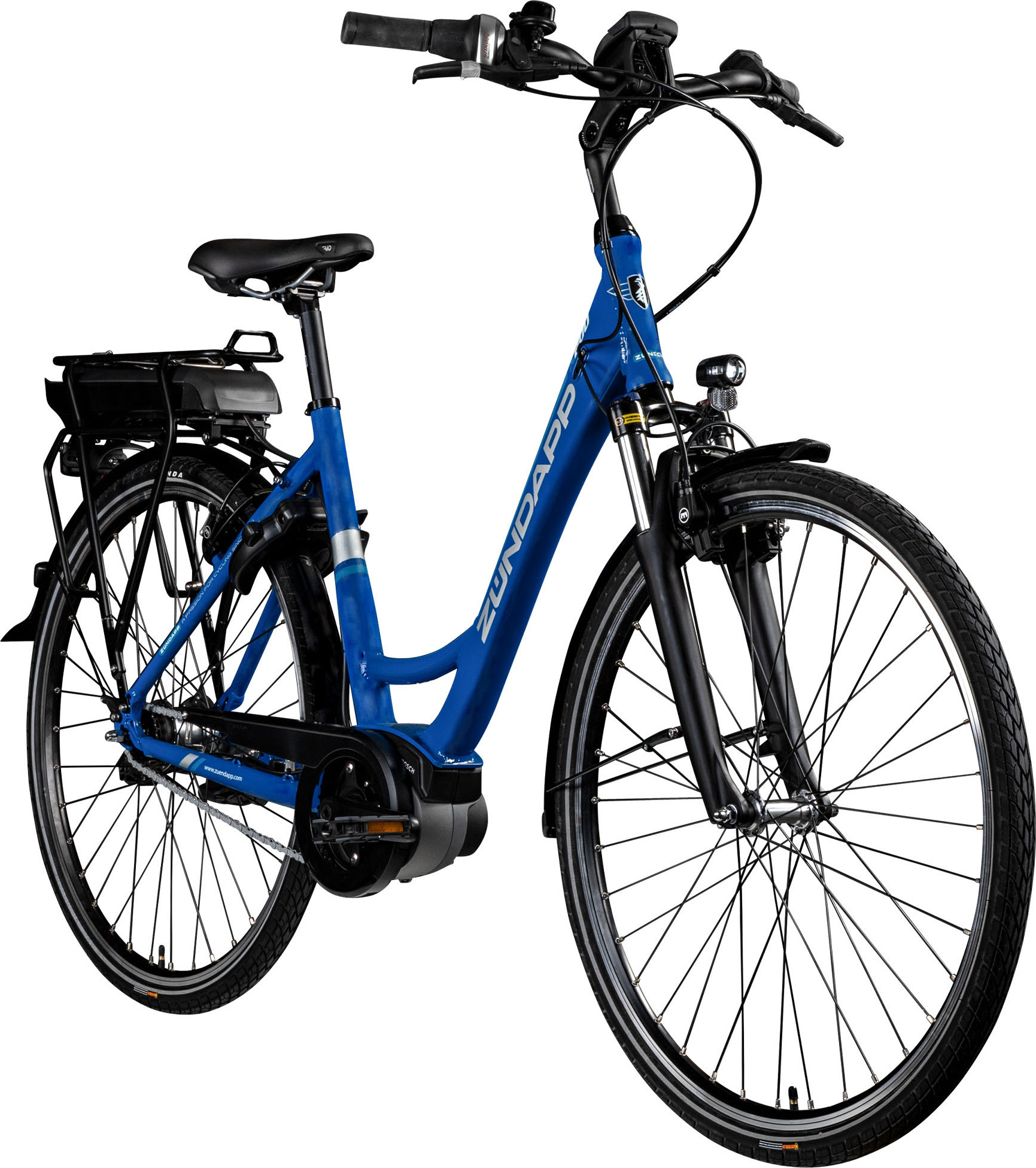 Zündapp X200 E Bike Damenfahrrad 155 - 180 cm Stadtrad Pedelec Bosch blau