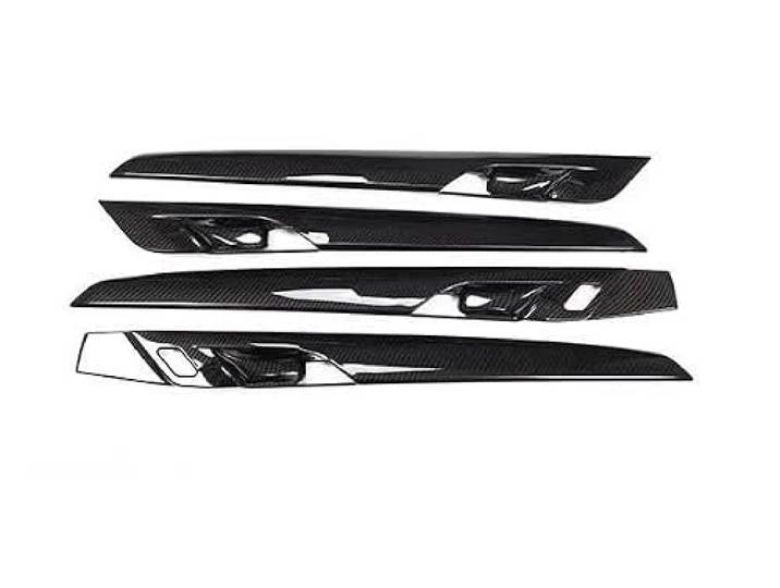 FUNFOB Interieurleisten Für X1 X2 F47 F48 2016-2022 ABS Carbon Fiber Innen Dashboard Konsole Getriebe Shift Panel Dekoration Abdeckung Auto Zubehör Dekor Aufkleber(17)
