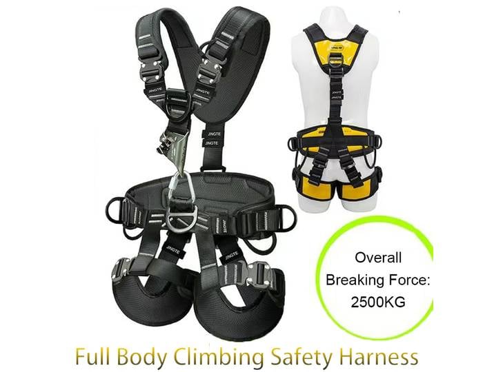 Harnais de sécurité pour escalade d'arbres, travail aérien complet du corps, ceinture de sécurité pour la Construction, harnais de Protection contre les chutes pour l'alpinisme en plein air