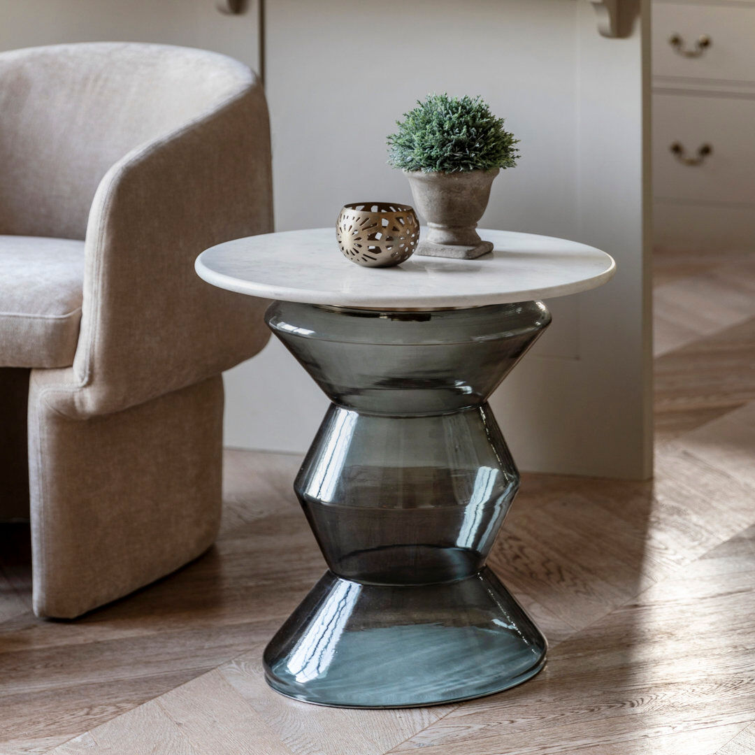 Ivy Bronx Chenier End Table Grey 510cm H X 51cm W X 20.07cm D