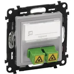 Legrand 753330 SC/APC Fibre Optic Valena Life Aluminium