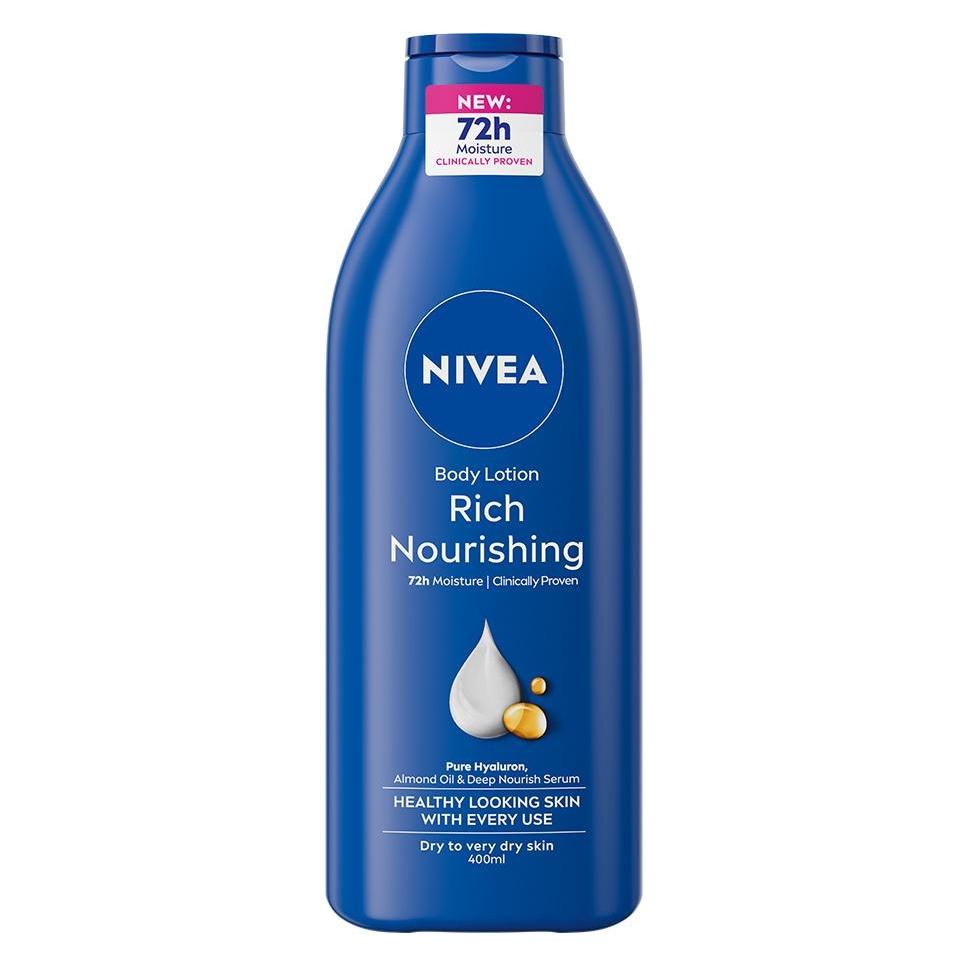 Nivea Rich Nourishing Body Lotion (Körperlotion, 400 ml) (4006000089454)