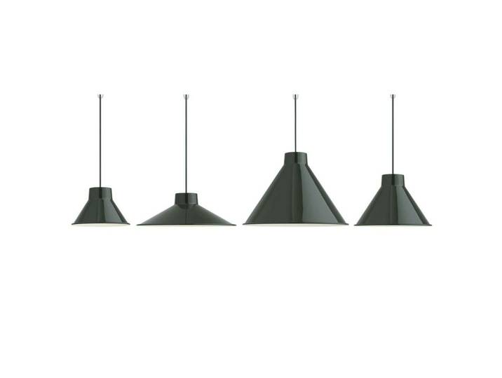 Top Pendelleuchte Ø21 Dark Green - Muuto - Esszimmer - Design - Metall