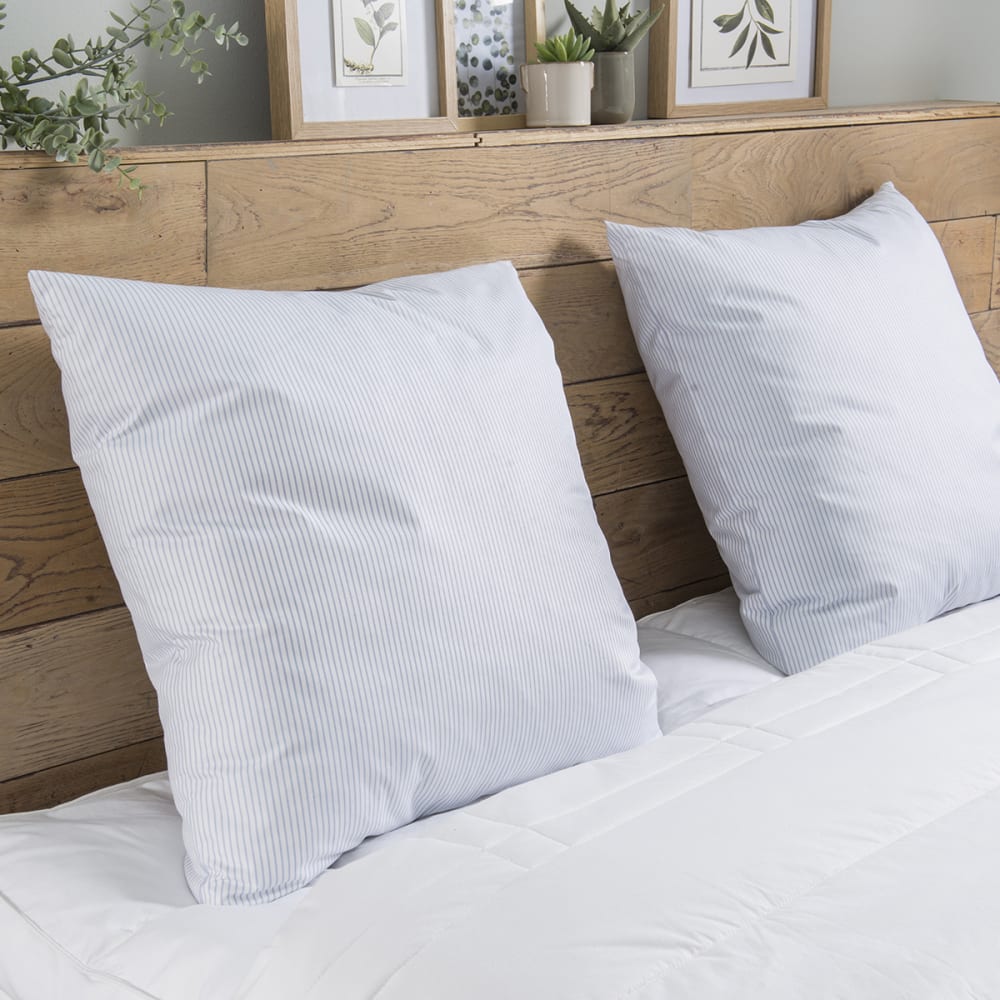 Dunlopillo Oreiller plumes ferme - 100% plumettes 60x60 cm Blanc 60x0x60cm