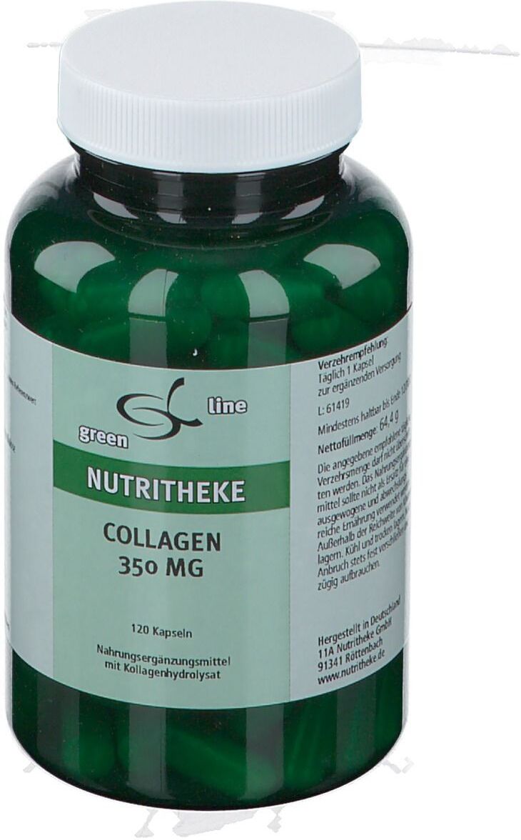 Nutritheke Collagen 350 mg Kapseln 120 St