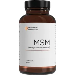 Cellavent Essentials Msm Kapseln 1600mg 99% 120 ST