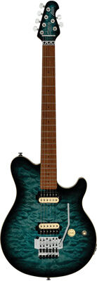 Sterling by Music Man Axis AX50QM YUB Yucatan Blue Hochglanz