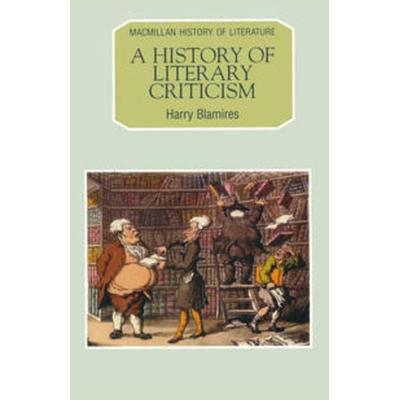 A History of Literary Criticism, Taschenbuch von Michael Morony, Macmillan Education Elt, 978-0-333-51735-2
