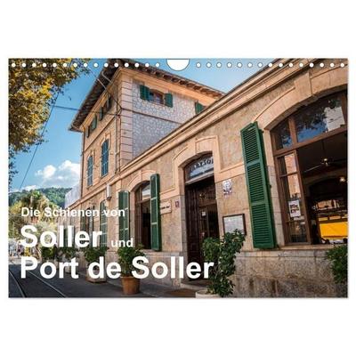 Die Schienen von Soller und Port de Soller (Wandkalender 2027 DIN A4 quer), CALVENDO Monatskalender