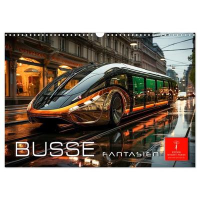 Busse Fantasien (Wandkalender 2026 DIN A3 quer), CALVENDO Monatskalender