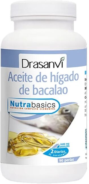 Drasanvi Fígado De Bacalhau Nutrabasics 90 Caps