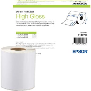 Epson-Etiketten High Gloss Label 7113754, 102mm x 76mm, 415 Einzel-Etiketten Papier glänzend