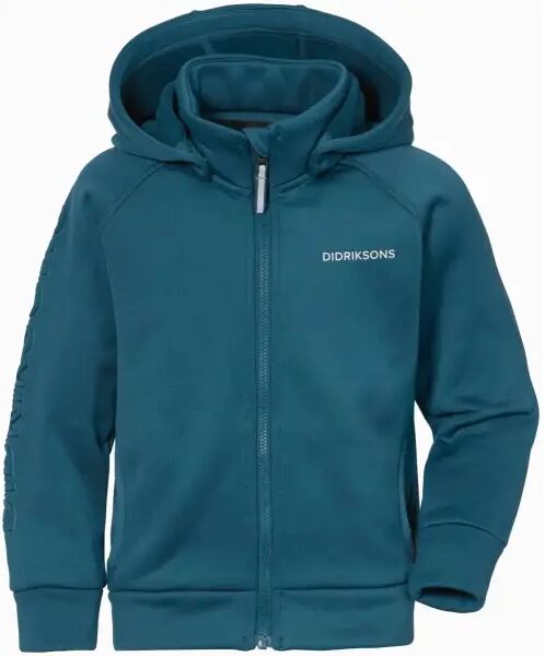 Didriksons Corin Kinder Fleece Jacke (100 - Dive Blue)