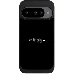 Nivocase Handyhülle für Google Pixel 10 Hülle NIVOpure Case Schwarz Glück Sprüche Statement (Google Pixel 10), Smartphone Hülle, Schwarz