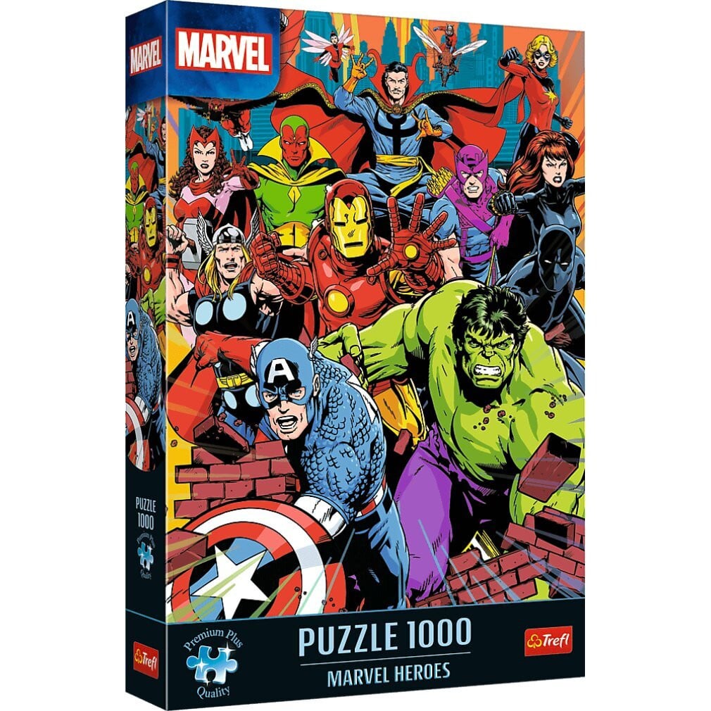 Trefl Marvel Helden Puzzel - 1000 stukjes