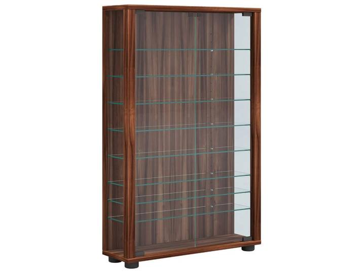 VITRINE Lumo Mini Nussbaumfarben