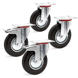 Wiltec, Möbelrollen, Transportrolle Set