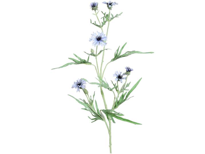 Kunstblume Urban hellblau Kunststoff H 91 cm - Kunstblume