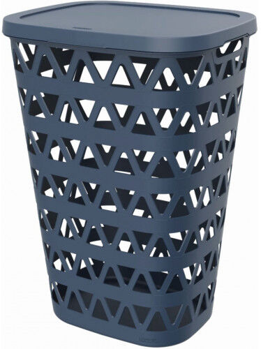 Curver OCEANA 55L Panier a linge 42,6 × 34,5 × 60,1 cm, bleu 00520-Z99