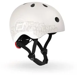 Scoot&Ride Baby Helm XXS Reflective, Farbe: reflective forest