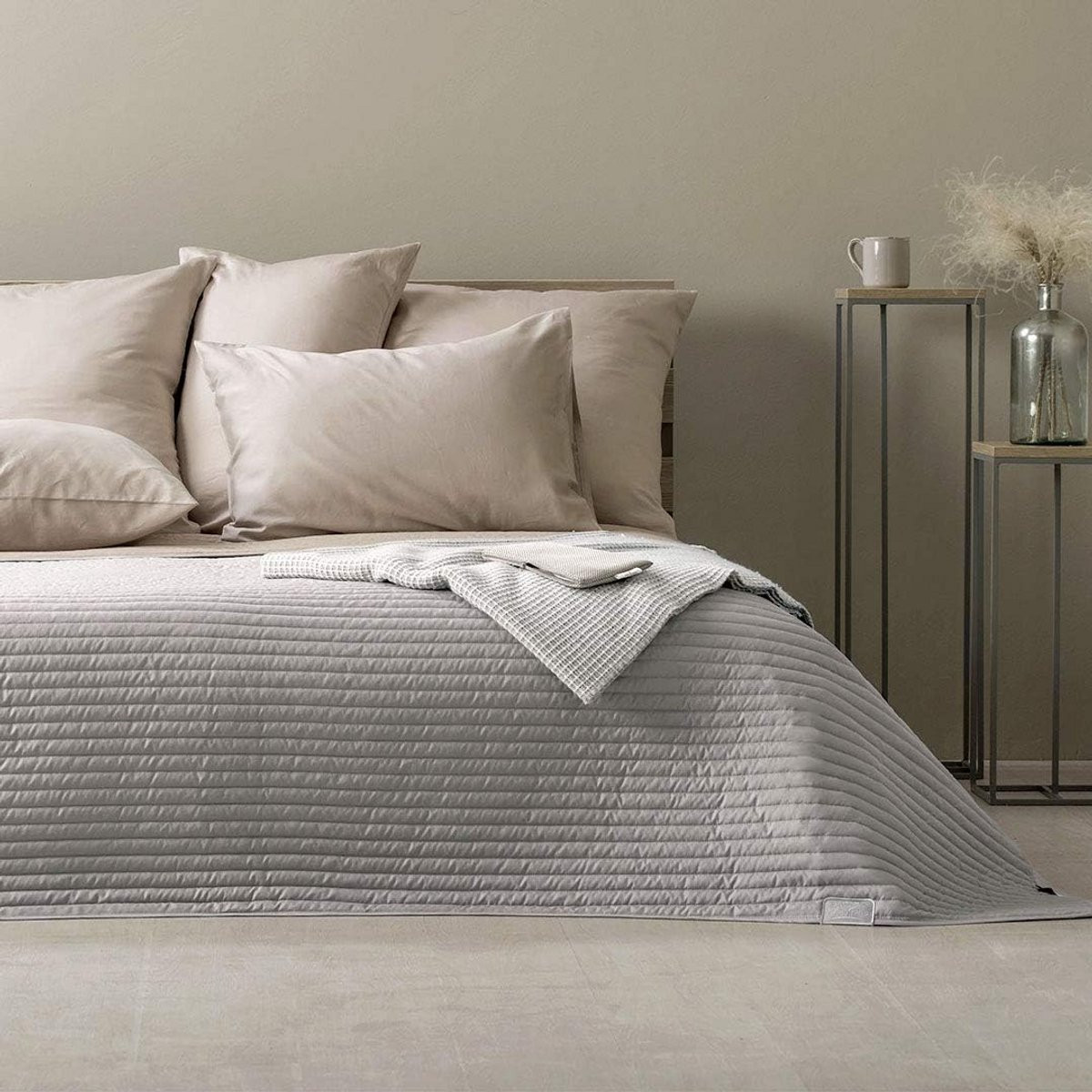 Luxe omkeerbare moderne quilt sprei en bankdeken