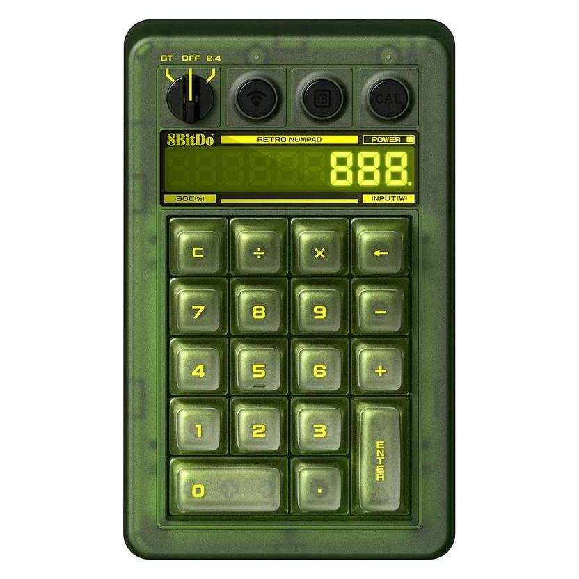 8bitdo - Mechanical Numpad Xbox Edition - Green (Nummernblock, Kabelgebunden, Kabellos) (RET00929)
