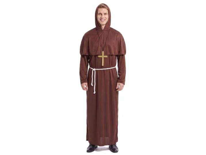 DEGUISE TOI - Bruin monniken kostuum voor mannen