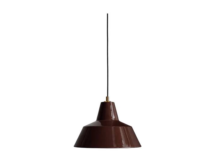 Made By Hand Workshop W3 Pendelleuchte 75 Anniversary Edition Chocolate brown