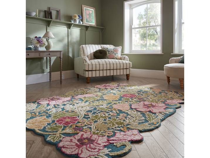 Wollteppich Daphne Multicolor 200 x 290cm Wolle