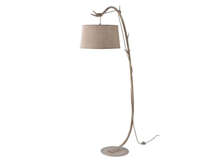 Lampadaire design en métal marron