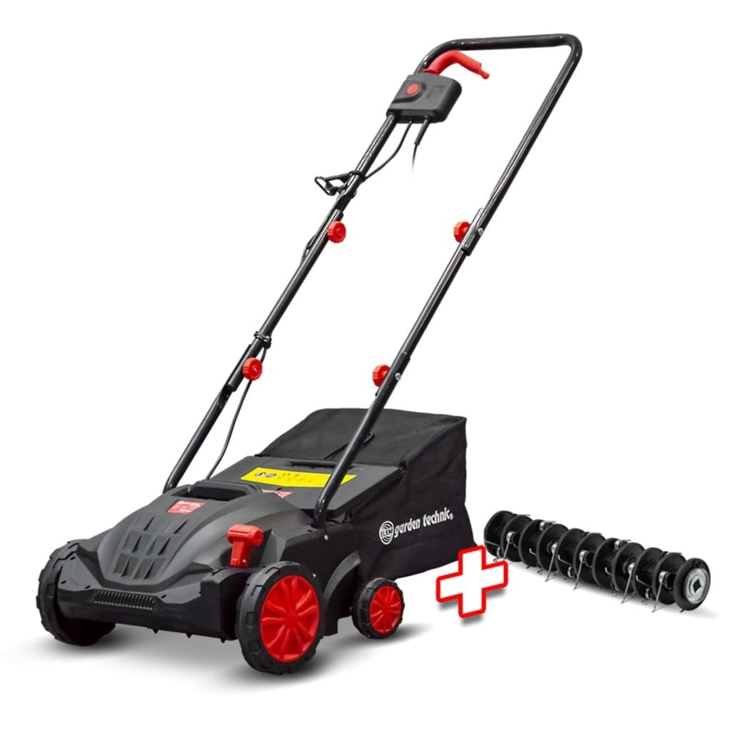 ELEM Garden Technic 2-in-1 grasmaaier en verticuteermachine, 1500 W