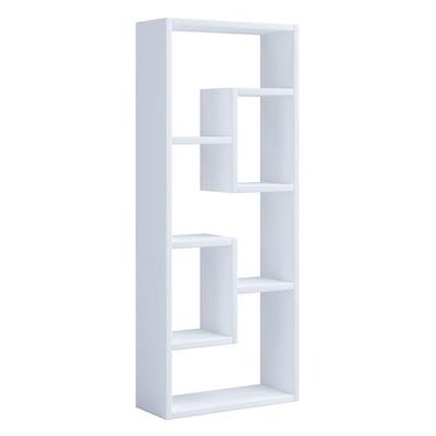 Holz Stand Regal Raumteiler Bücher Standregal Vilo