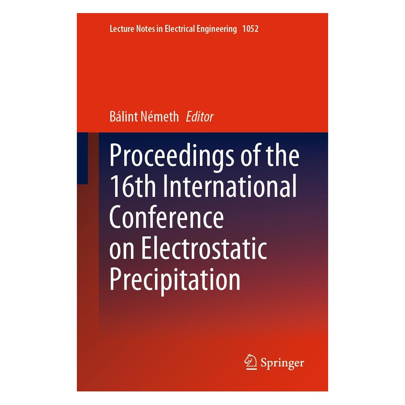 Springer Proceedings of the 16th International Conference on Electrostatic Precipitation (Englisch, Hardcover, Bálint Németh) (9783031345258)