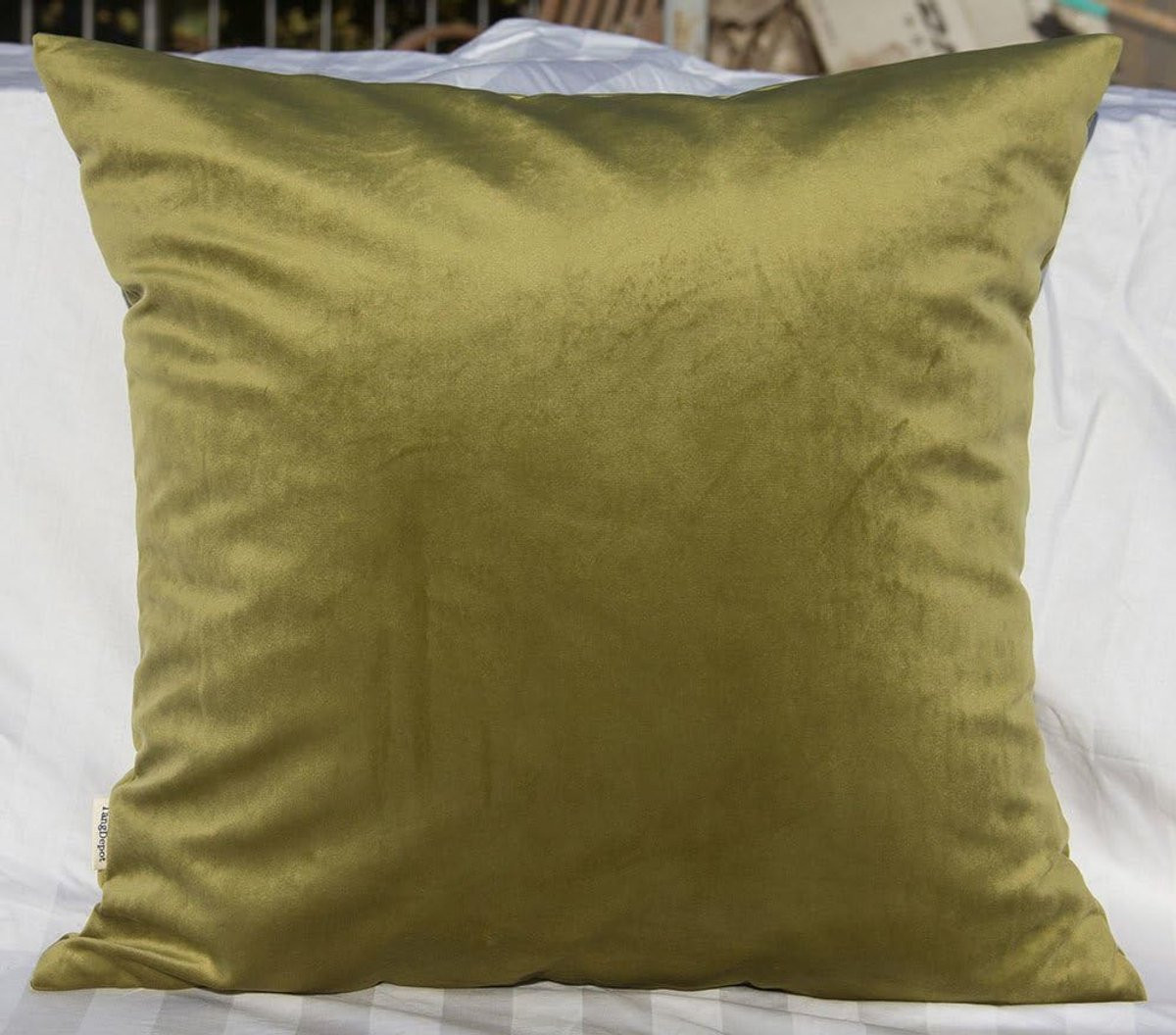 Luxe Fluwelen Kussensloop Euro Sham - Zacht en Satijnachtig - Diverse Kleuren en Maten