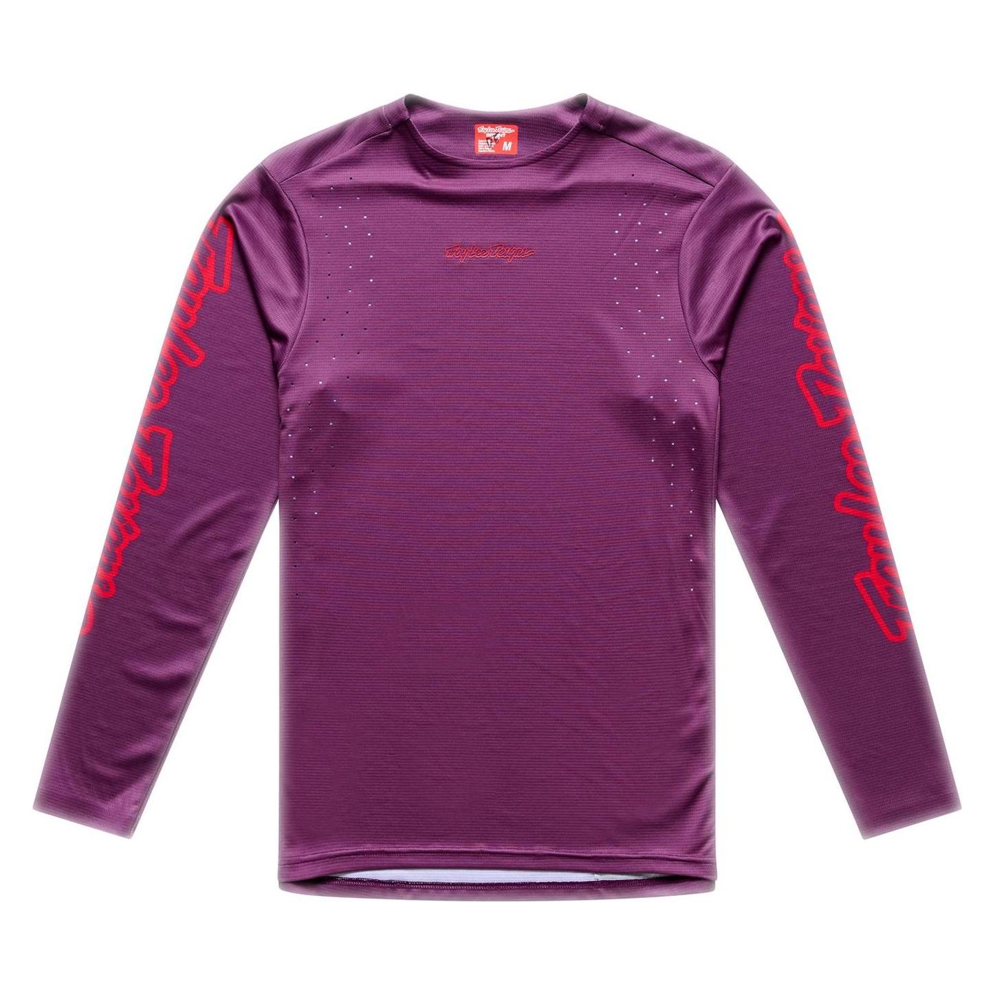 Troy Lee Designs Sprint Pro Jersey, Mono, sangria, XXL (XXL) (66558753)
