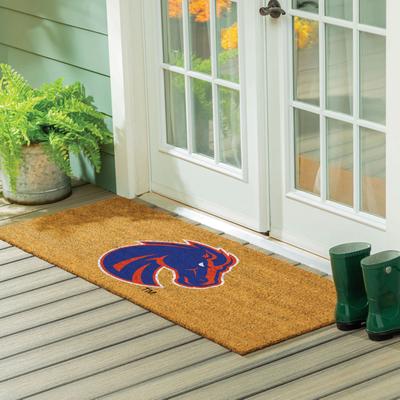 Evergreen Boise State University Full Color Indoor/Outdoor Coir Mat
